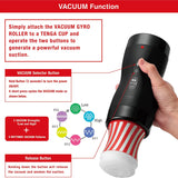Vacuum Gyro Roller - Electronic Rotation and Suction Stroker