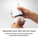 Aero Suction Stroker - Silver Ring