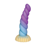 Tera Beasties Fantasy Shape Dildo - Yellow/Blue/Purple