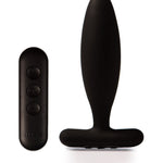 VESTA VIBRATING BUTT PLUG BLACK
