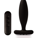 VESTA VIBRATING BUTT PLUG BLACK