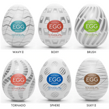 Tenga Egg Stroker - New Standard Variety 6-Pack
