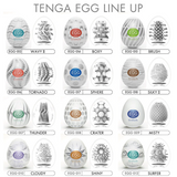 Tenga Egg Stroker - New Standard Variety 6-Pack